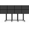M Public Video Wall Stand 8-Screens 40-55''