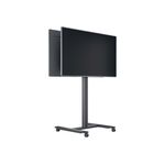 Stand mobil M Public Display Stand 180 HD Back to Back Black