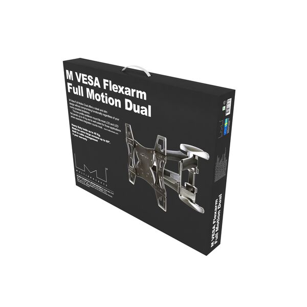 Кронштейн настенный M VESA Flexarm Full Motion Dual, 600x400