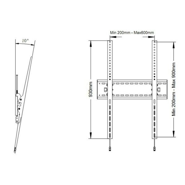 Suport de perete M Universal Tilt Wallmount SD MAX 1200x900  MD Chisinau