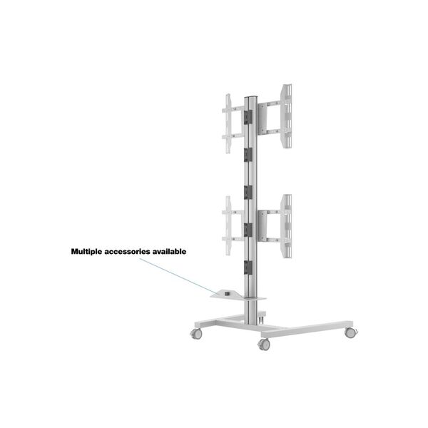 Stand mobil M Display Stand 180 Dual Vertical Silver MD Chisinau