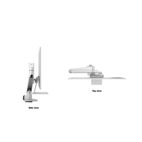 M Gas Lift Arm iMac® 24" Silver