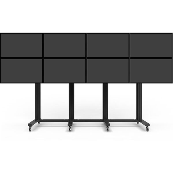 M Public Video Wall Stand 8-Screens 40-55''