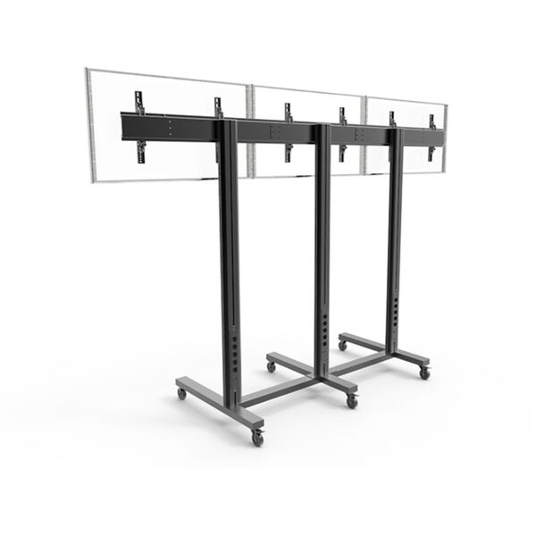 M Public Video Wall Stand 3-screens 40-55"