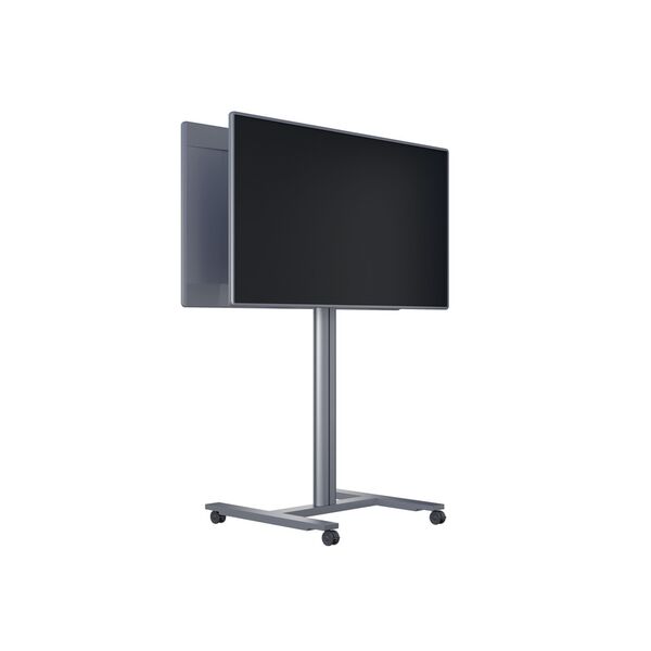 Stand mobil M Public Display Stand 180 HD Back to Back Silver